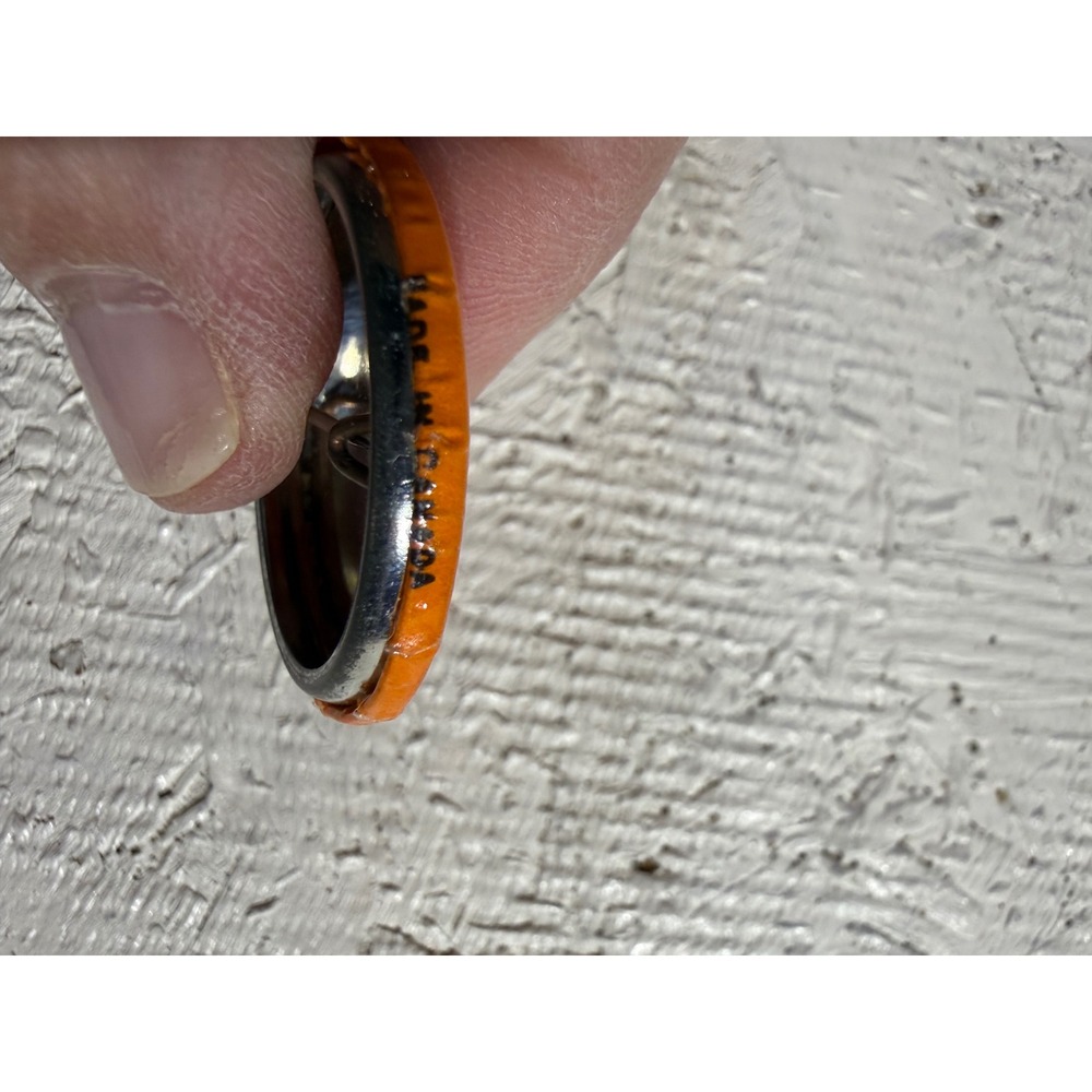 Joe Jackson Jumpin' Jive Pin 1" Orange Vintage Saxophone Music Button READ - Picture 6 of 6
